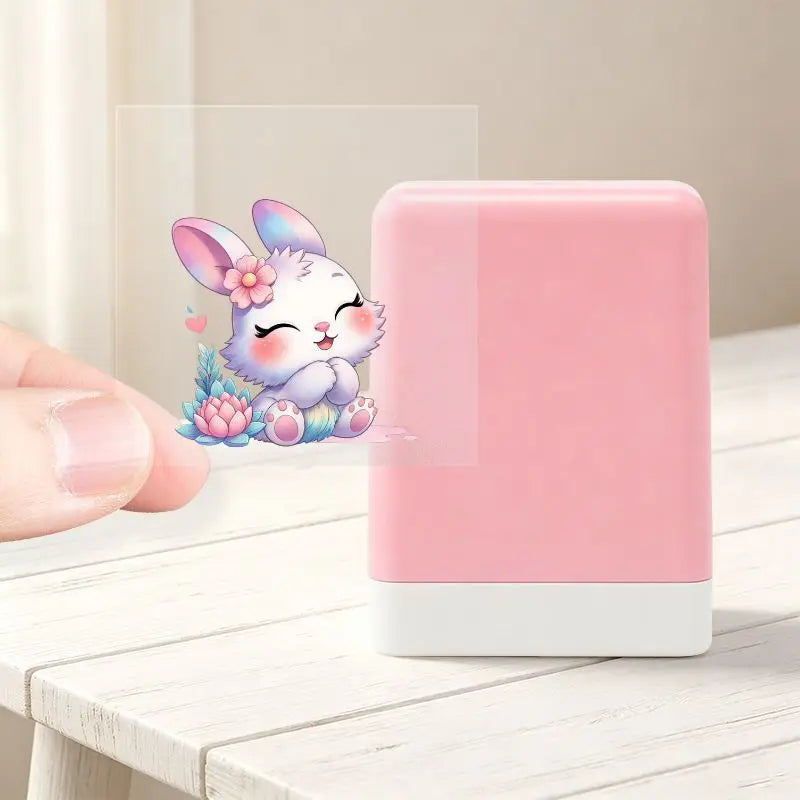 Tampon Prénom Personnalisé – Design Mignon & Simple, Idéal pour la Rentrée Scolaire