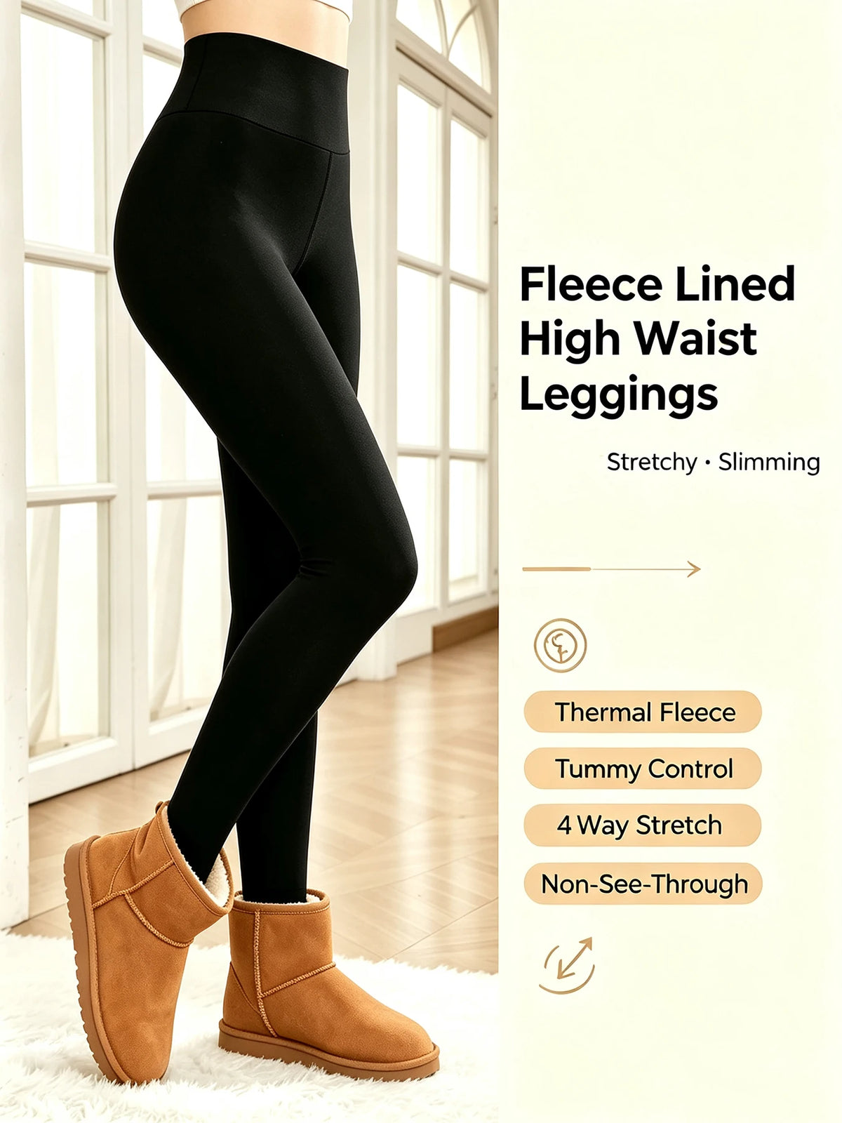 Leggings chauds en polaire pour femmes, collants épais en velours, taille haute, élastiques, Slim, couleur unie, pour prévenir le froid, automne et hiver
