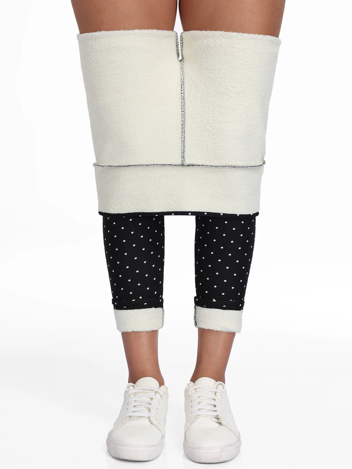 Leggings chauds en polaire pour femmes, collants épais en velours, taille haute, élastiques, Slim, couleur unie, pour prévenir le froid, automne et hiver