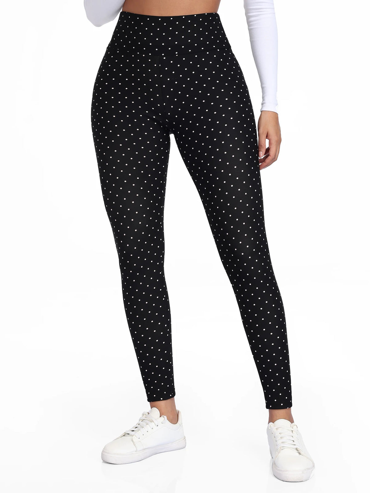 Leggings chauds en polaire pour femmes, collants épais en velours, taille haute, élastiques, Slim, couleur unie, pour prévenir le froid, automne et hiver