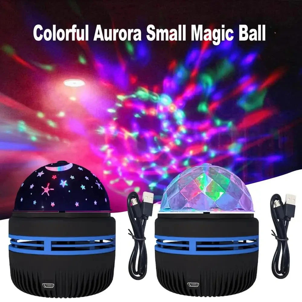 Projecteur LED Ciel Étoilé Rotatif 360° - Veilleuse USB Chambre