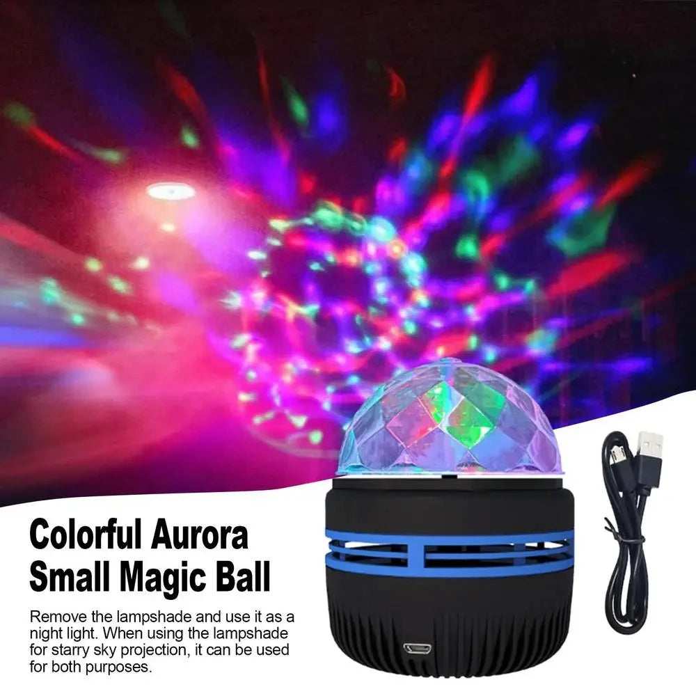 Projecteur LED Ciel Étoilé Rotatif 360° - Veilleuse USB Chambre