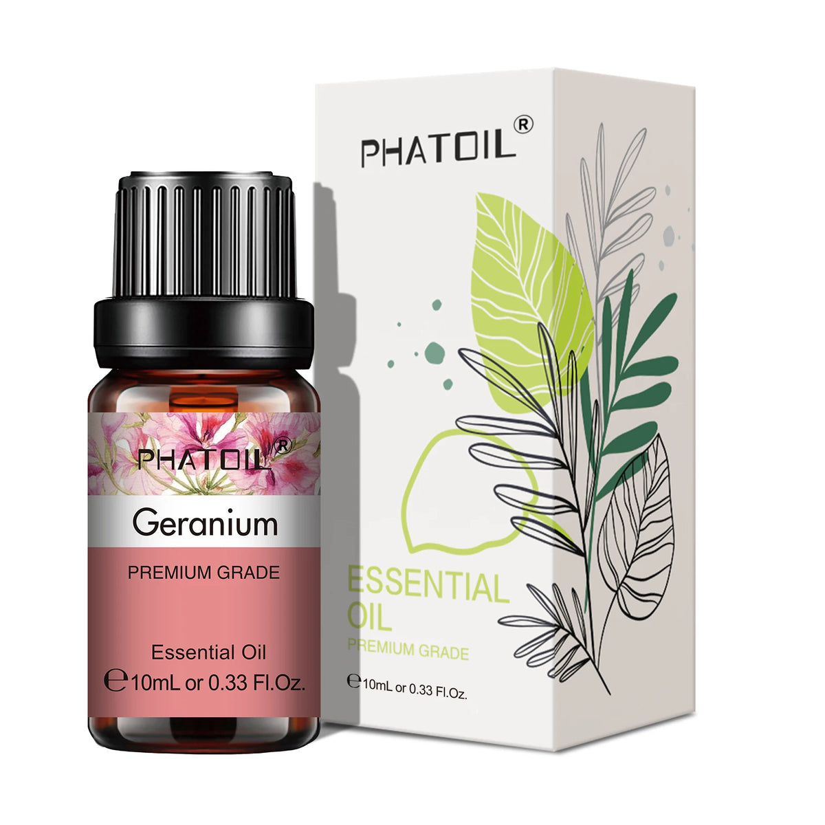 Huile essentielle pure 10ml – Aromathérapie, diffuseur, humidificateur (30 parfums au choix)