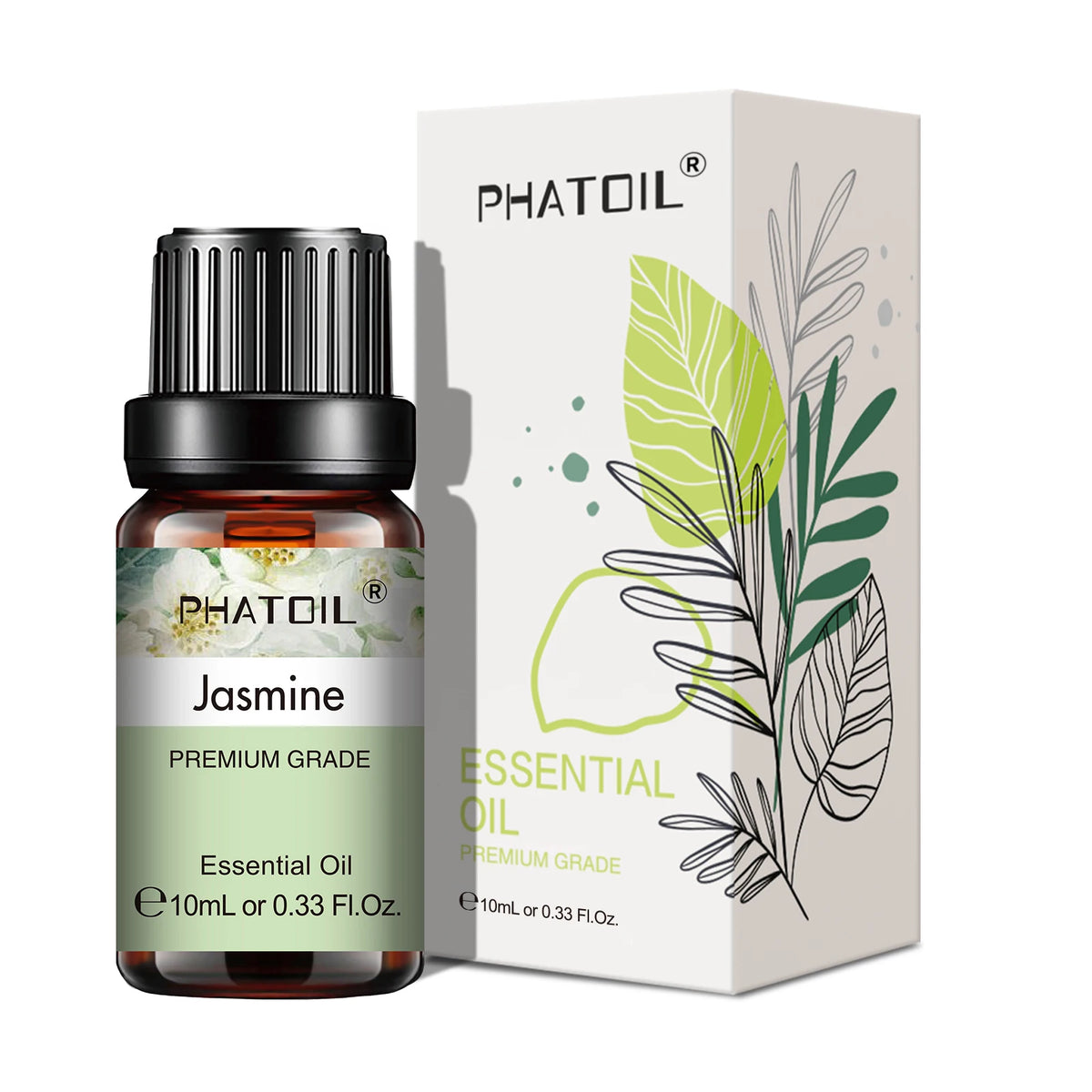 Huile essentielle pure 10ml – Aromathérapie, diffuseur, humidificateur (30 parfums au choix)